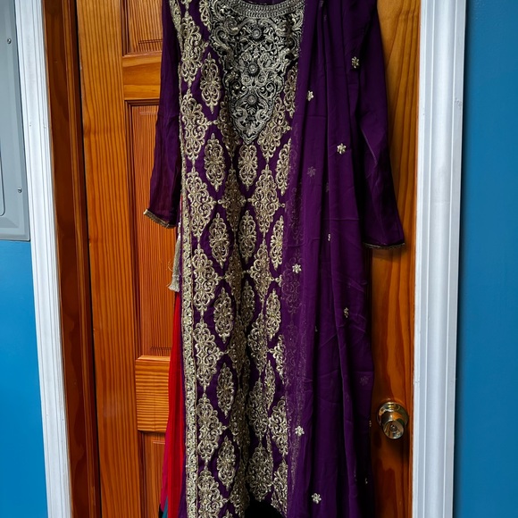 3 piece Pakistani kameez - Picture 3 of 5